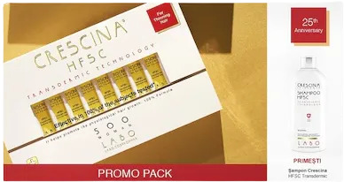 CRESCINA HFSC PACK COMPLETE 500 + SHAMPOO WOMEN