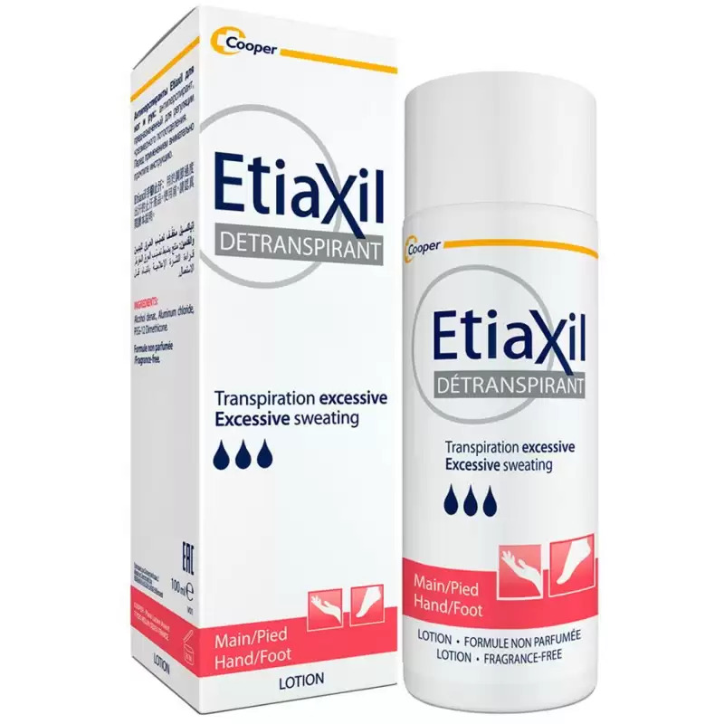 ETIAXIL DETRANSPIRANT LOTION MAINS &amp; PIEDS 100ML