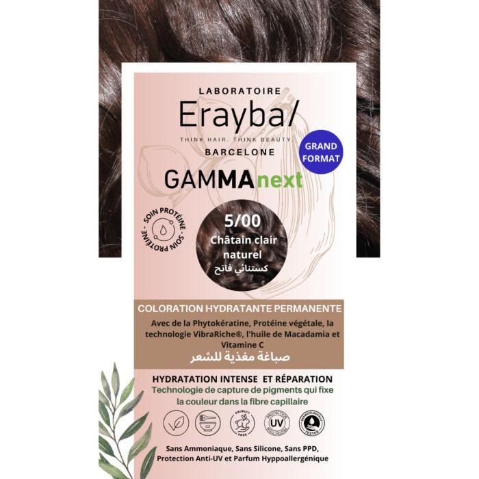 ERAYBA GAMMA NEXT 5/00 CHATAIN CLAIR NATUREL 100 ML