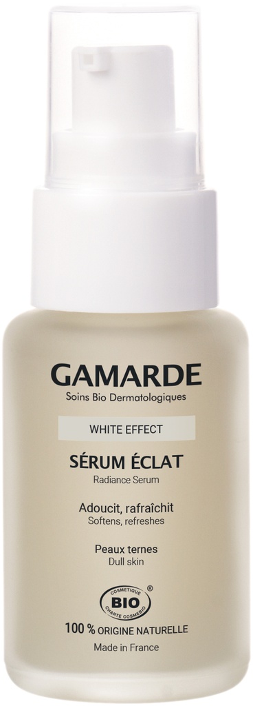 GAMARDE WHITE EFFECT SERUM ECLAT BIO 30ML