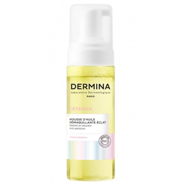 DERMINA DEFENSIA MOUSSE D'HUILE NETTOYANT ECLAT 150ML