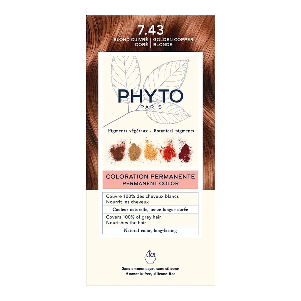 PHYTO COLOR KIT COLORATION N7.43