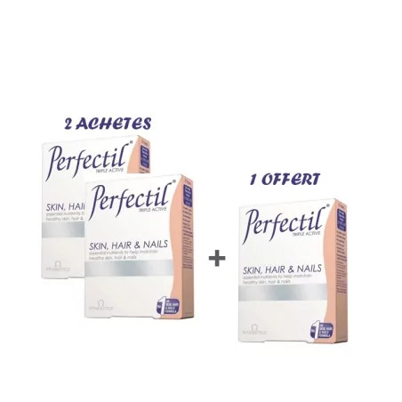 PERFECTIL TRIPLE ACTION 2*30 COMPRIMES + 1*30 COMPRIMES OFFERT