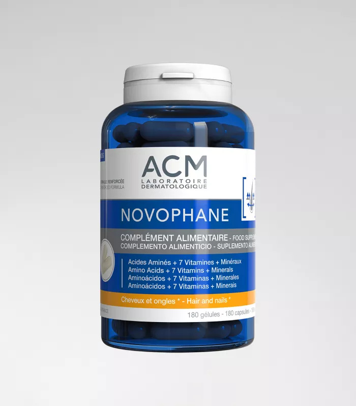 ACM NOVOPHANE COMPLEMENT ALIMENTAIRE CHEVEUX &amp; ONGLES 180 GELULES