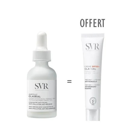 SVR CLAIRIAL PACK AMPOULE 30ML + CREME SPF50+ 40ML