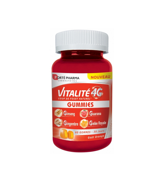 FORTE PHARMA VITALITE 4G GUMMIES 60 GOMMES