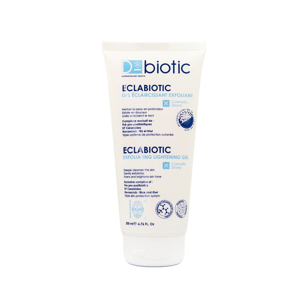 D-BIOTIC ECLABIOTIC GEL ECLAIRCISSANT EXFOLIANT 200ML 