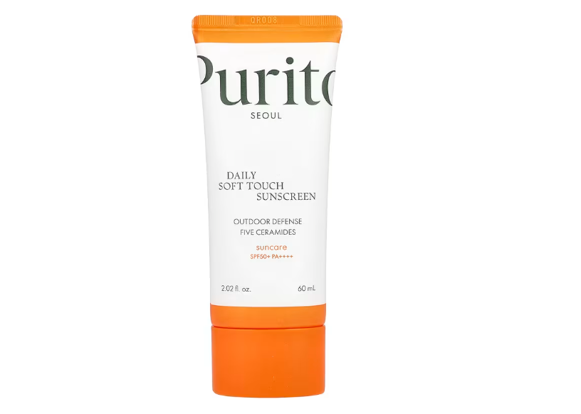 PURITO DAILY SOFT TOUCH SUNSCREEN SPF50+ 60ML