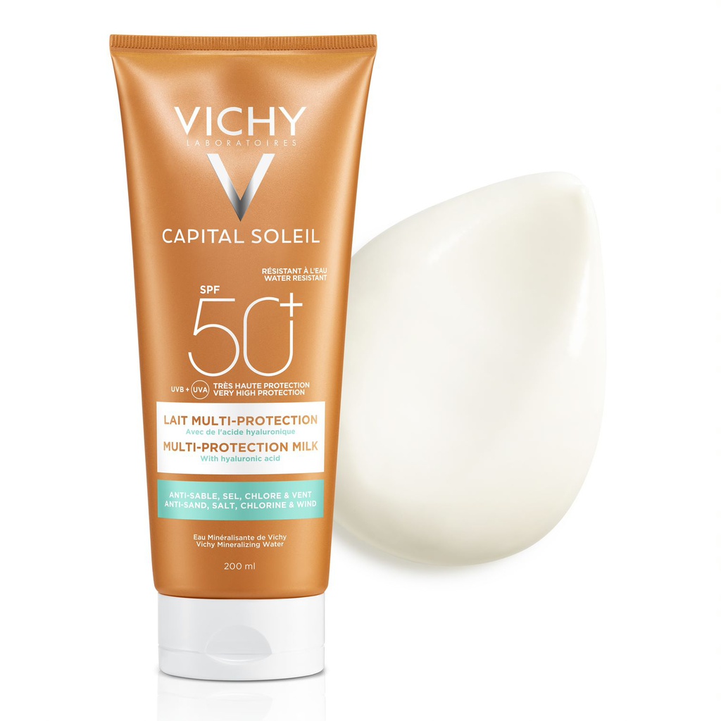 VICHY CAPITAL SOLEIL LAIT MULTI-PROTECTION SPF50+ 200ML