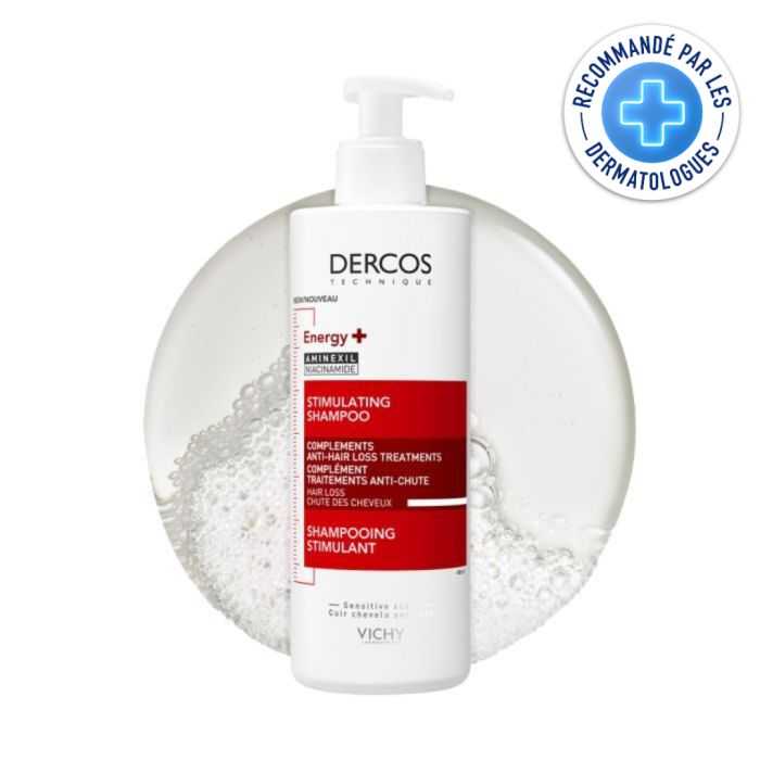 VICHY DERCOS SHAMPOOING ENERGISANT ANTI-CHUTE 400ML