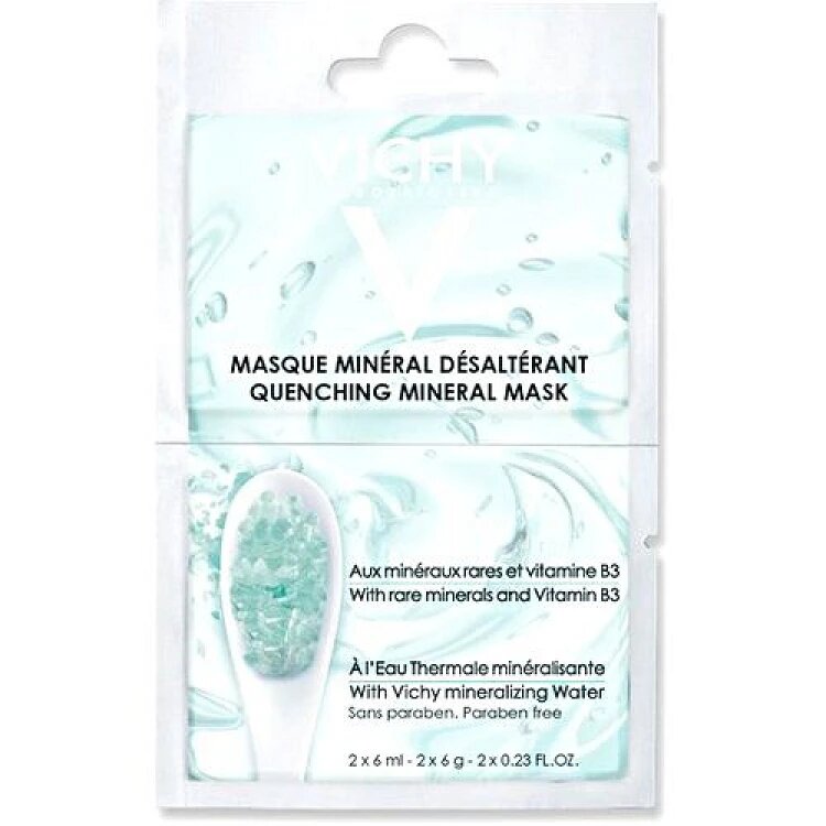 VICHY MASQUE MINERAL DESALTERANT 2X6ML
