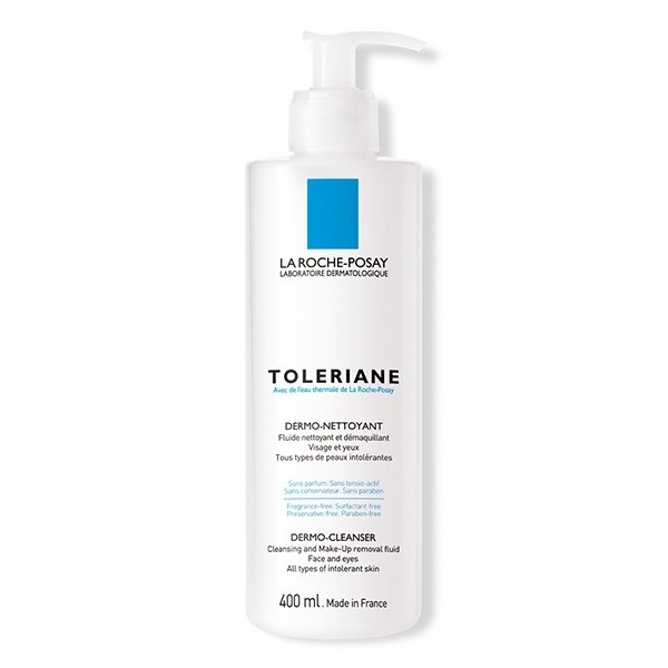 LA ROCHE POSAY TOLERIANE DERMO-NETTOYANT FLUIDE DEMAQUILLANT 400ML