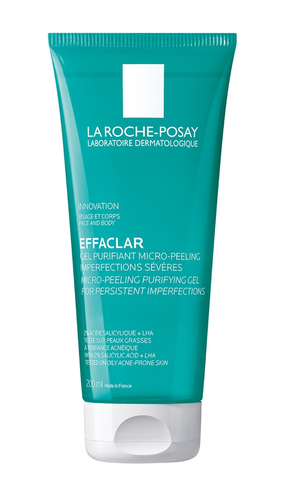 LA ROCHE POSAY EFFACLAR GEL PURIFIANT MICRO-PEELING 200ML