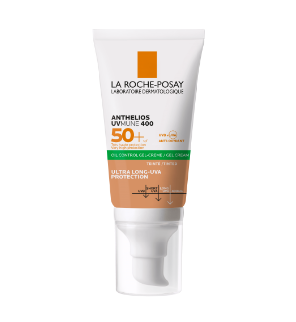 LA ROCHE POSAY ANTHELIOS UVMUNE 400 GEL-CREME OIL CONTROL TEINTEE SPF50+ 50ML