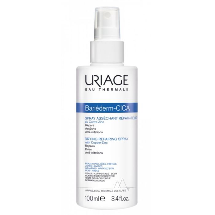 URIAGE BARIEDERM CICA SPRAY ASSECHANT REPARATEUR 100ML