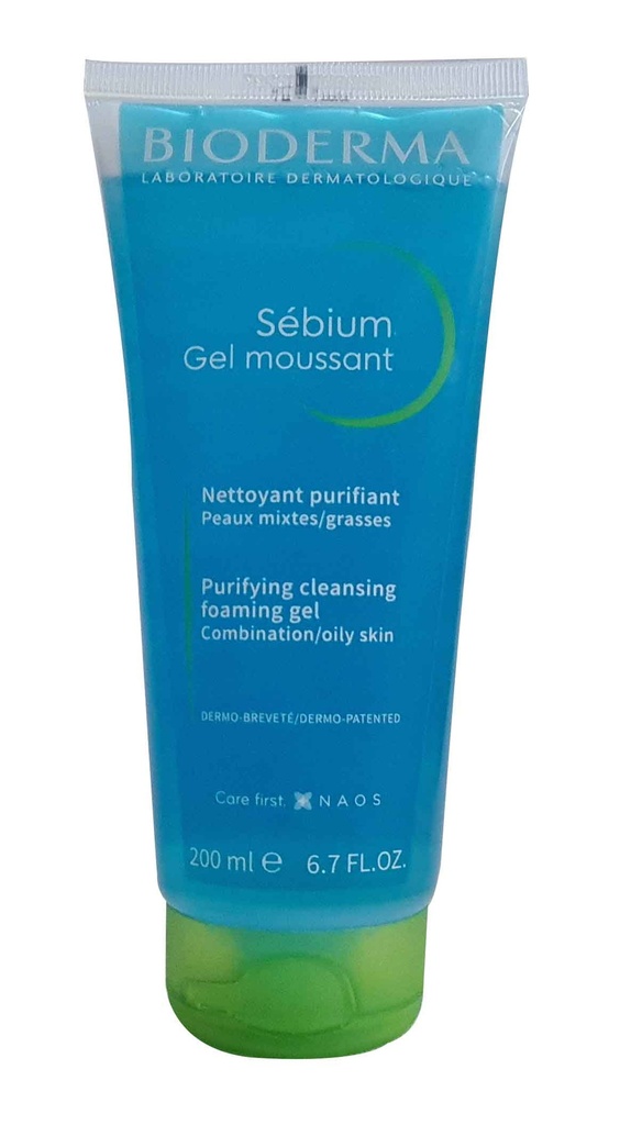 BIODERMA SEBIUM GEL MOUSSANT 200ML