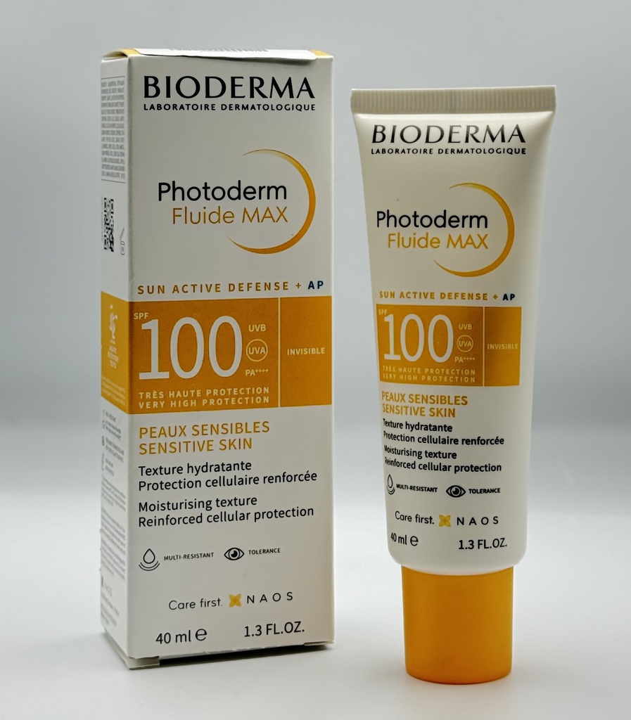 BIODERMA PHOTODERM FLUIDE MAX SPF100 INVISIBLE 40ML