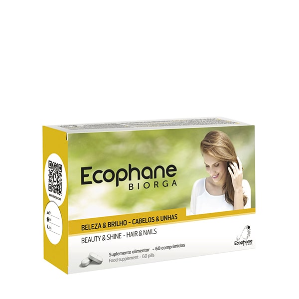 BIORGA ECOPHANE CHEVEUX &amp; ONGLES  - 60 COMPRIMES