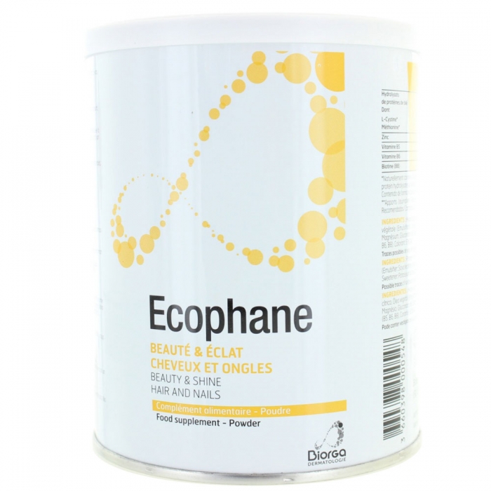 BIORGA ECOPHANE CHEVEUX &amp; ONGLES POT POUDRE 318G