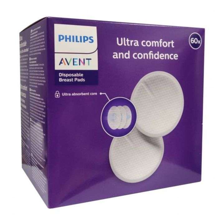 AVENT COUSSINETS D'ALLAITEMENT JETABLES 60U