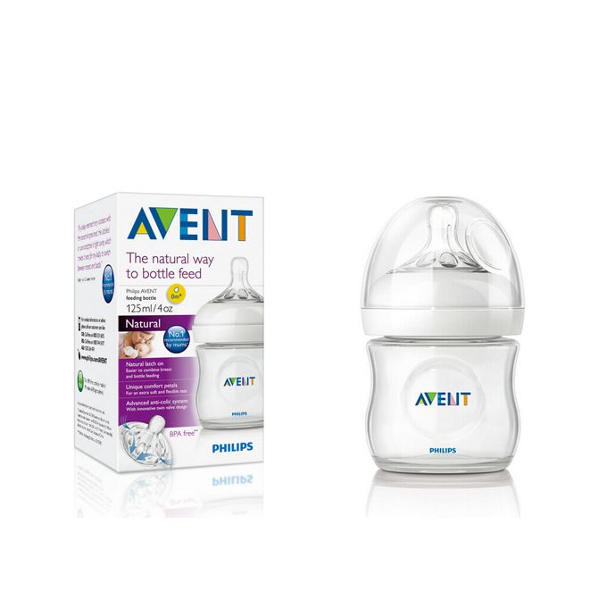 AVENT BIBERON NATURAL 125ML/4OZ