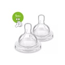 AVENT 2 TETINES CLASSIC+ 1M+