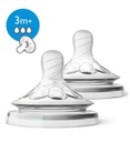 AVENT 2 TETINES NATURAL 3M+