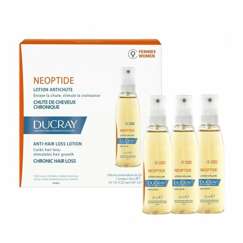 DUCRAY NEOPTIDE LOTION ANTI-CHUTE FEMME 3 FLACONS*30ML