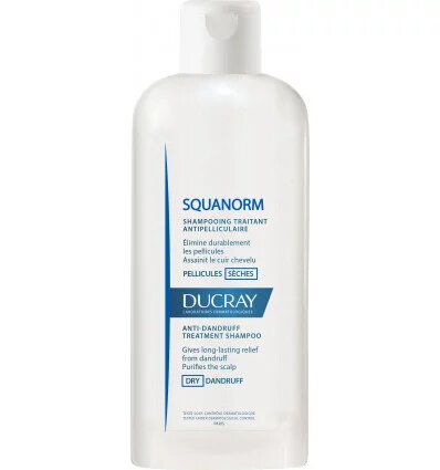 DUCRAY SQUANORM SHAMPOOING TRAITANT ANTI-PELLICULES SECHES 200ML