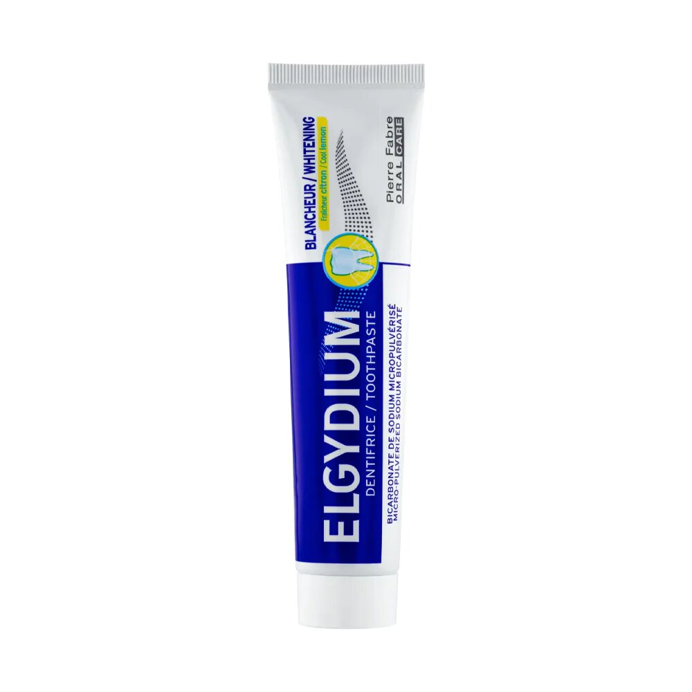 ELGYDIUM DENTIFRICE BLANCHEUR CITRON 75ML