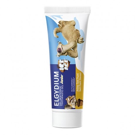 ELGYDIUM DENTIFRICE GEL JUNIOR 7-12A - GOUT TUTTI FRUTTI 50ML