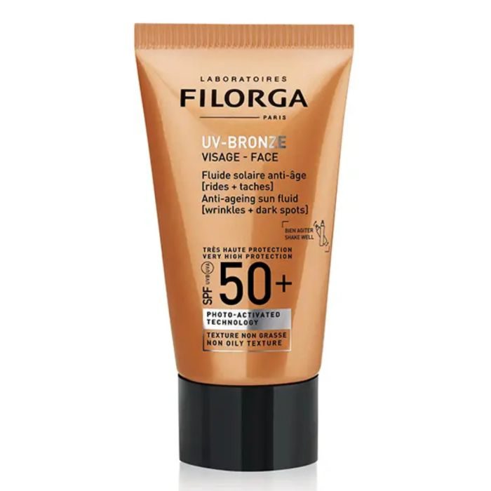 FILORGA UV-BRONZE VISAGE FLUIDE SOLAIRE ANTI-AGE SPF50+ 40ML