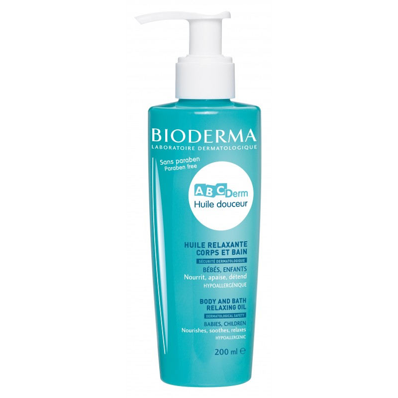 BIODERMA ABCDERM HUILE RELAXANTE 200ML