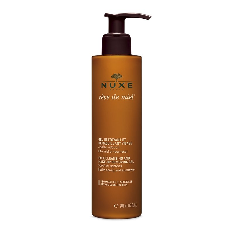 NUXE REVE DE MIEL GEL NETTOYANT ET DEMAQUILLANT 200ML