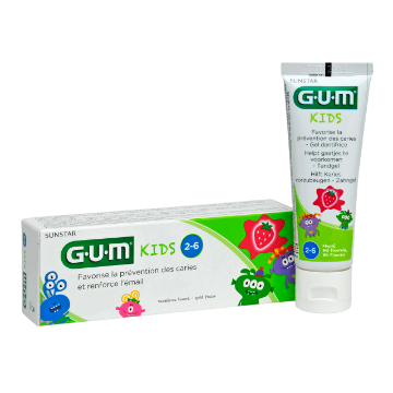 GUM DENTIFRICE KIDS 2 A 6 ANS 3000