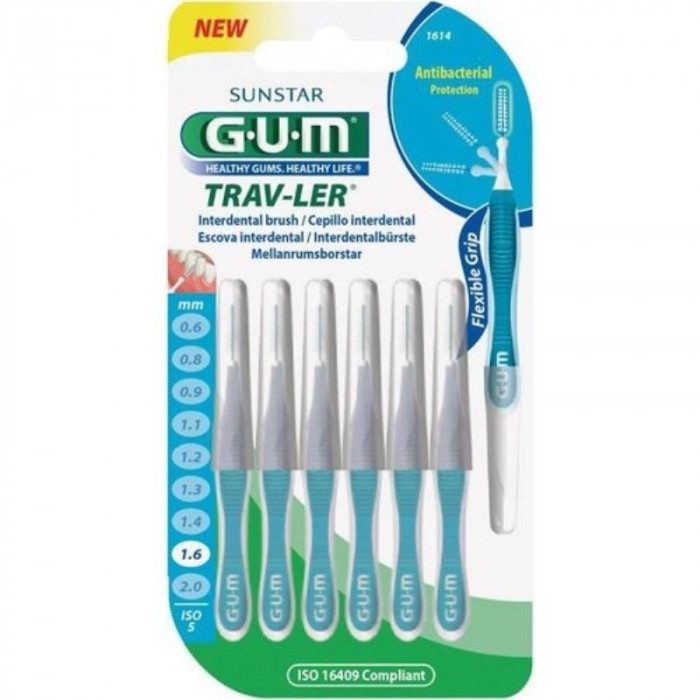GUM BROSSETTE TRAVLER 1.6MM 1614