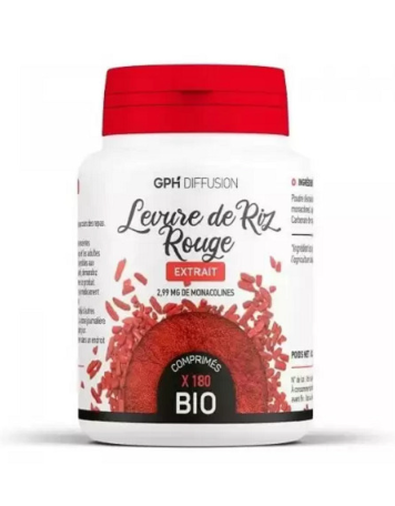 GPH EXTRAIT DE LEVURE DE RIZ ROUGE - 60 GELULES