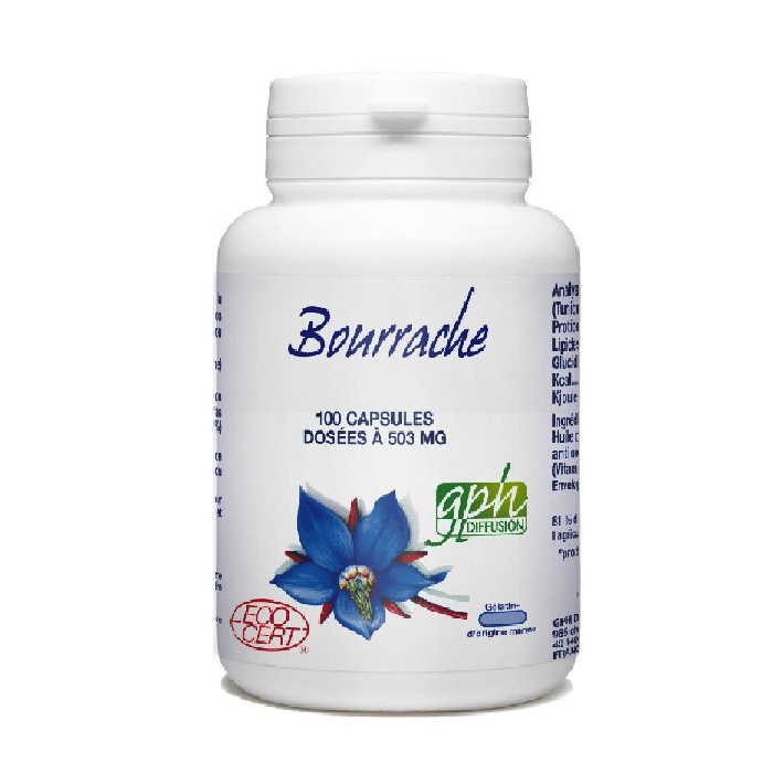 GPH BOURRACHE 503MG - 100 CAPSULES