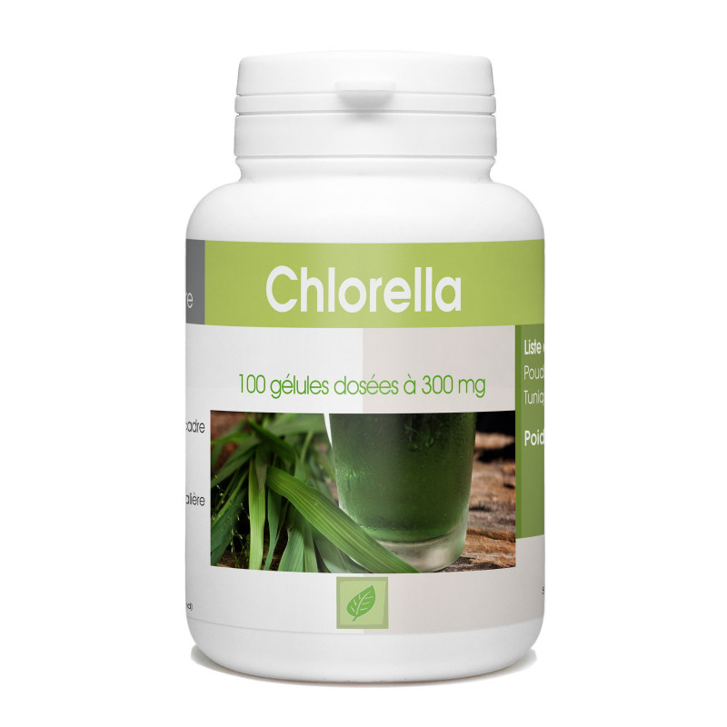 GPH CHLORELLA 100 GELULES 300MG