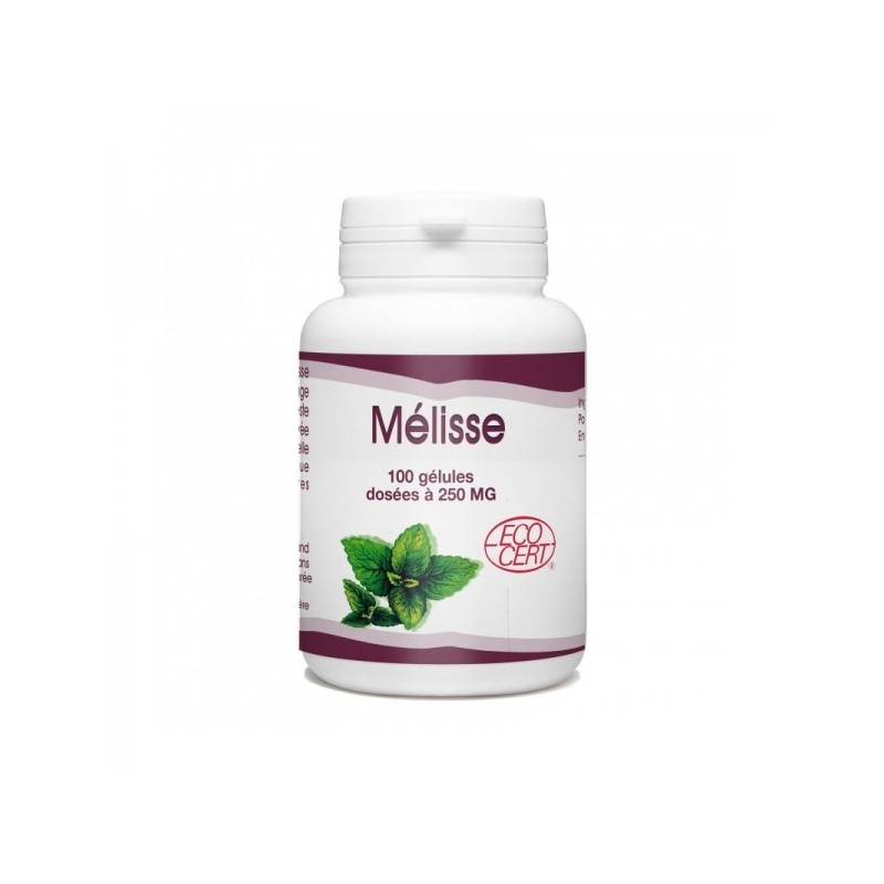 GPH MELISSE 100 GELULES DOSES A 250MG