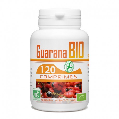 GPH GUARANA BIO 400MG - 120 COMPRIMES