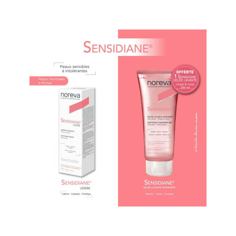 NOREVA SENSIDIANE RICHE CREME APAISANTE 40ML