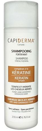 CAPIDERMA SHAMPOOING FORTIFIANT A LA KERATINE 200ML