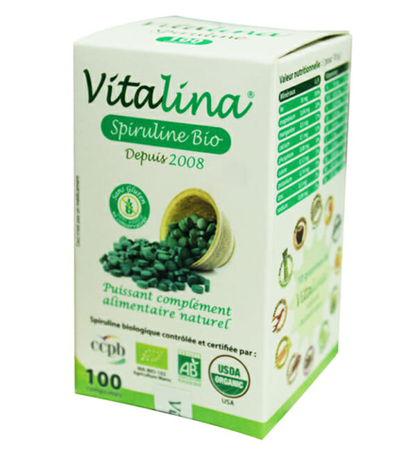 VITALINA SPIRULINE 100 COMPRIMES