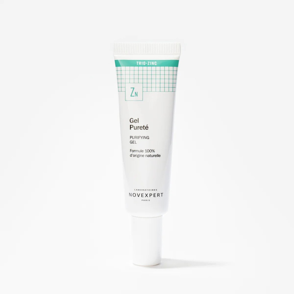 NOVEXPERT GEL PURETE TRIO ZINC 30ML