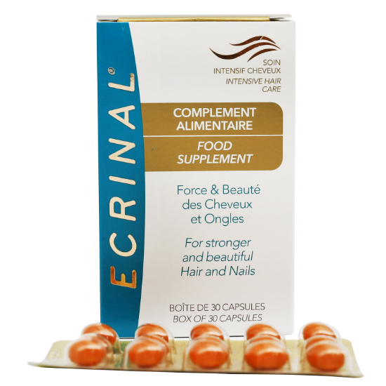 ECRINAL COMPLEMENT ALIMENTAIRE CHEVEUX &amp; ONGLES - 30 CAPSULES