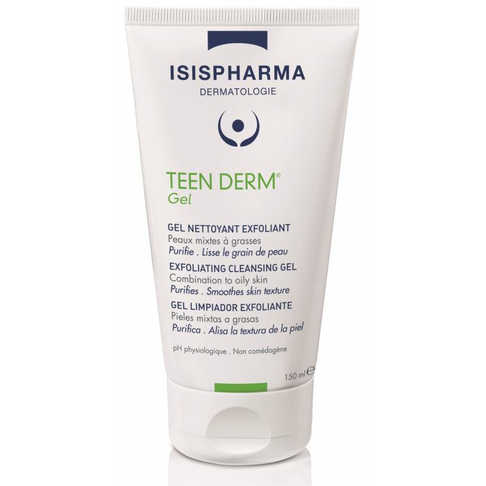 ISIS TEEN DERM GEL NETTOYANT EXFOLIANT 150ML