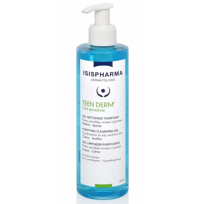 ISISPHARMA TEEN DERM GEL SENSITIVE 250ML