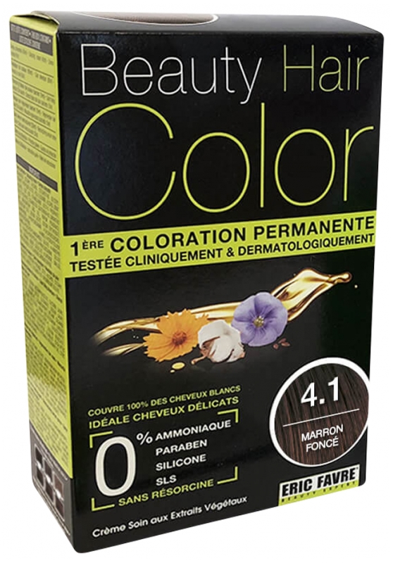 BEAUTY HAIR COLOR 4.1 MARRON FONCE