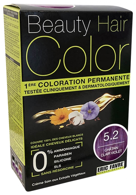BEAUTY HAIR COLOR 5.2 CHATAIN CLAIR VIOLET